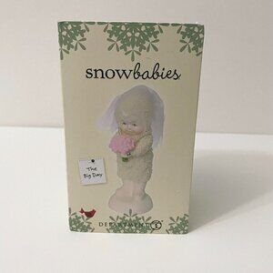 Dept 56 Snowbabies The Big Day Bride Wedding Blue Eyes Figurine